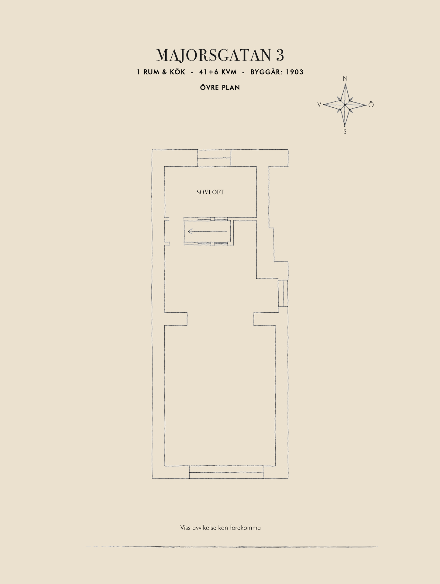 Planskiss loft