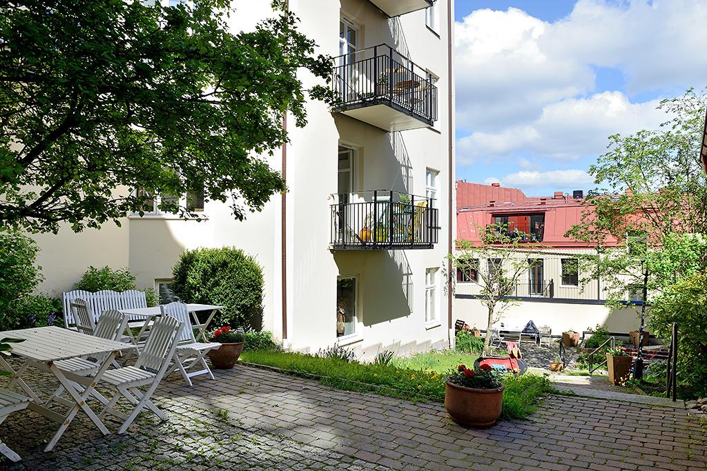 En av Linnéstadens bästa innergårdar