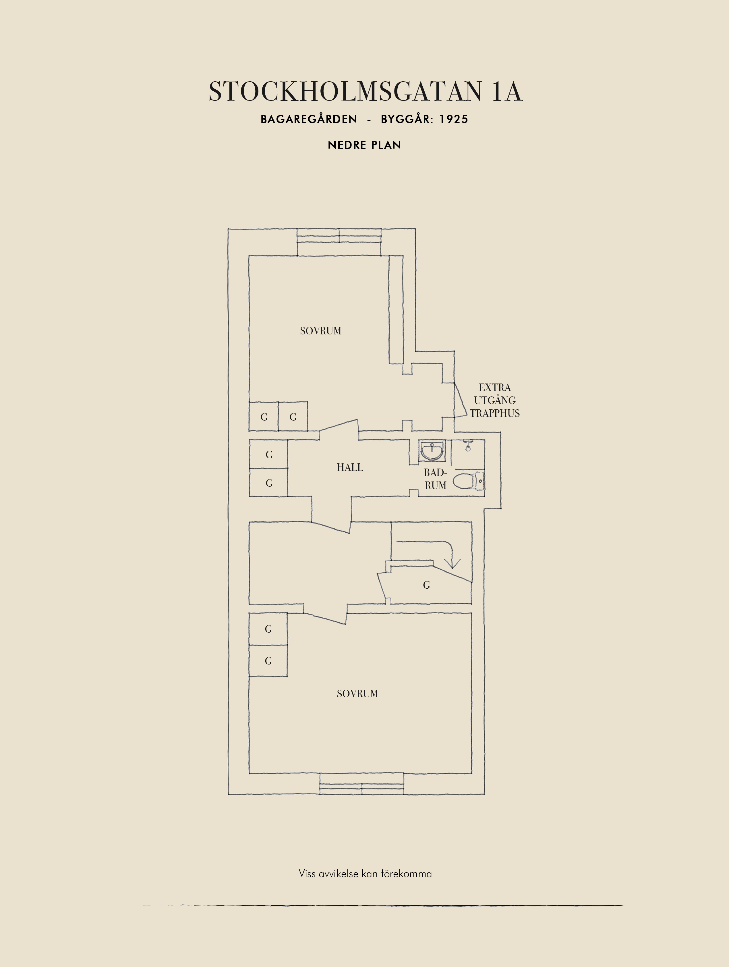 Planskiss nedervåning