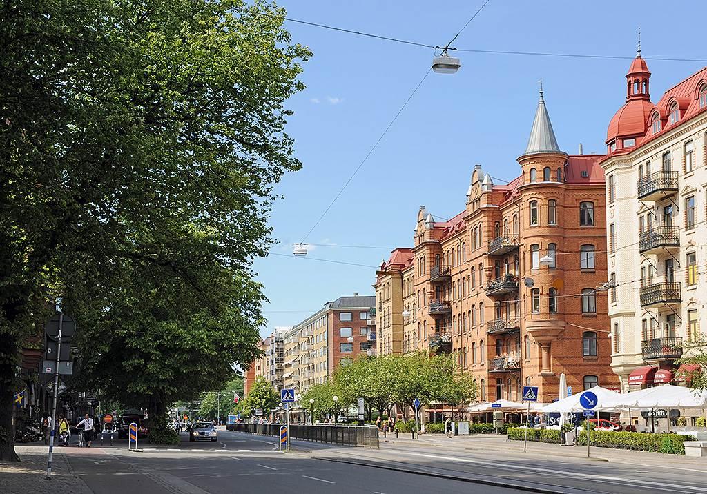 Lorensberg, en både lugn & levande stadsdel