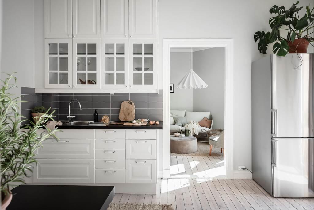 Fint planerat och rymligt kök