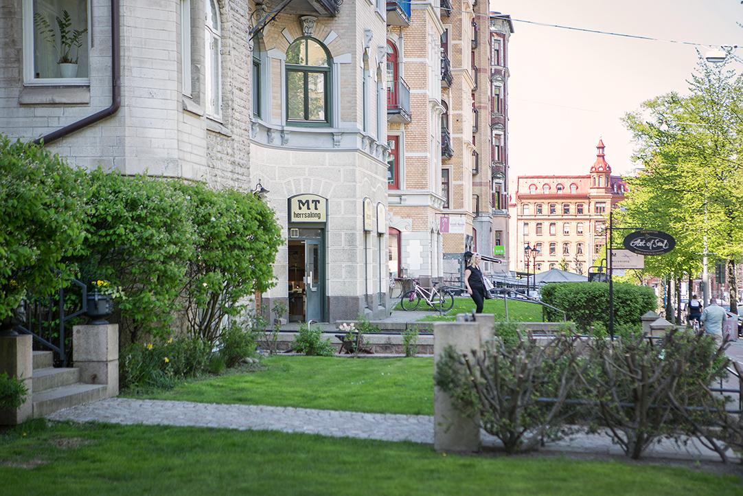 Där kommer du ut på Linnégatan 31