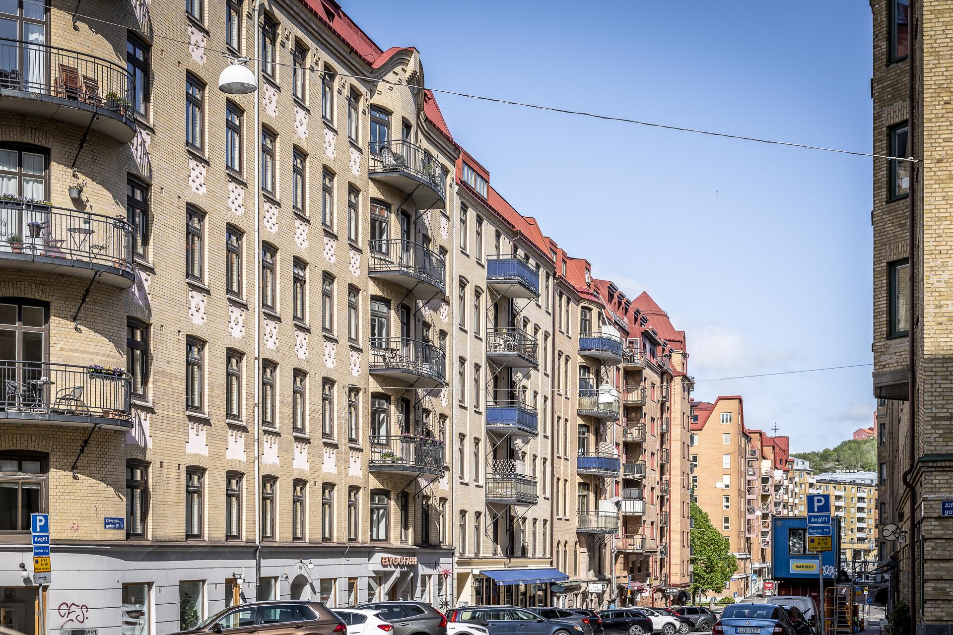 Välkommen till våning 5 på Olivedalsgatan 17