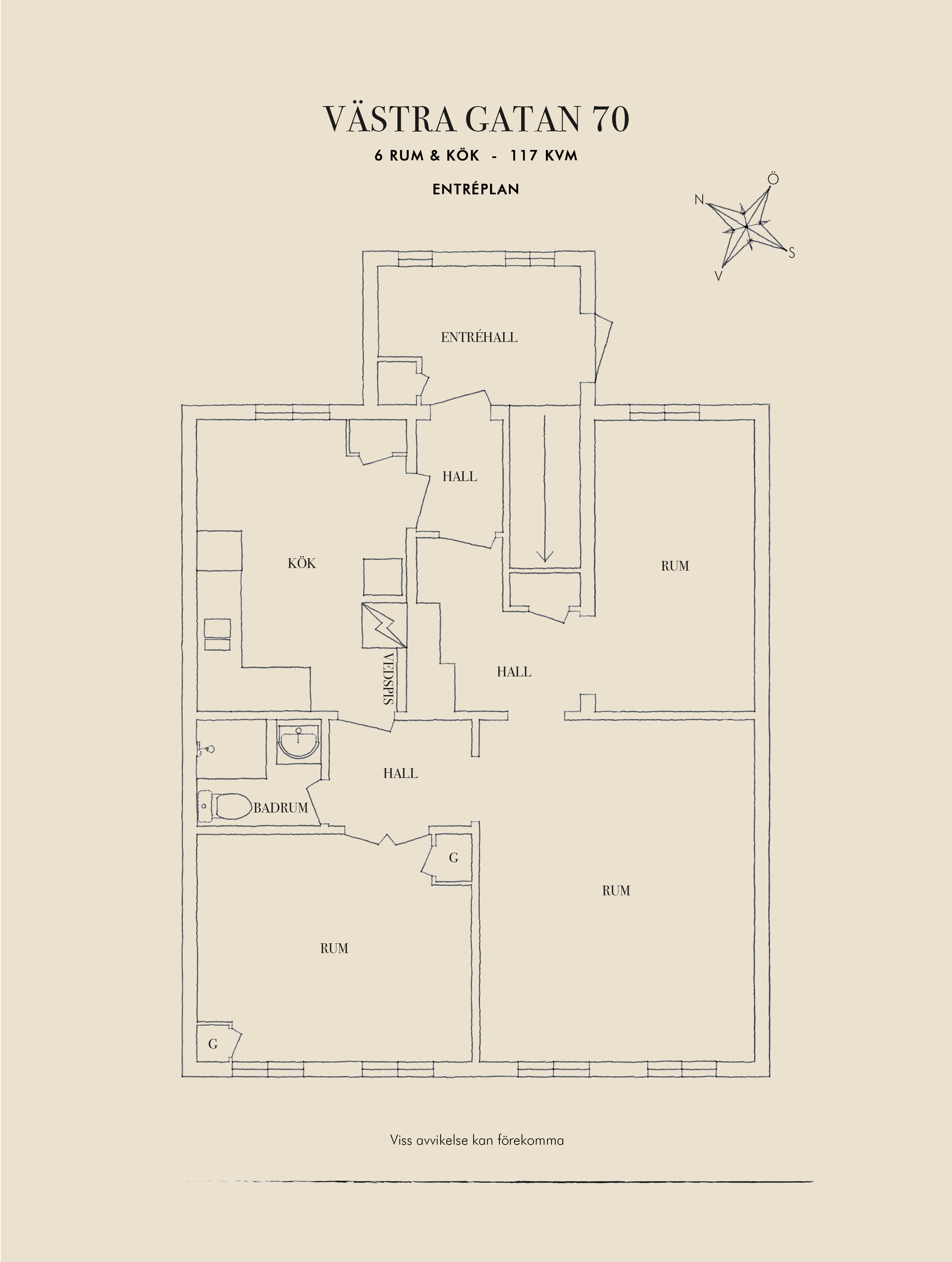 Boningshus entréplan