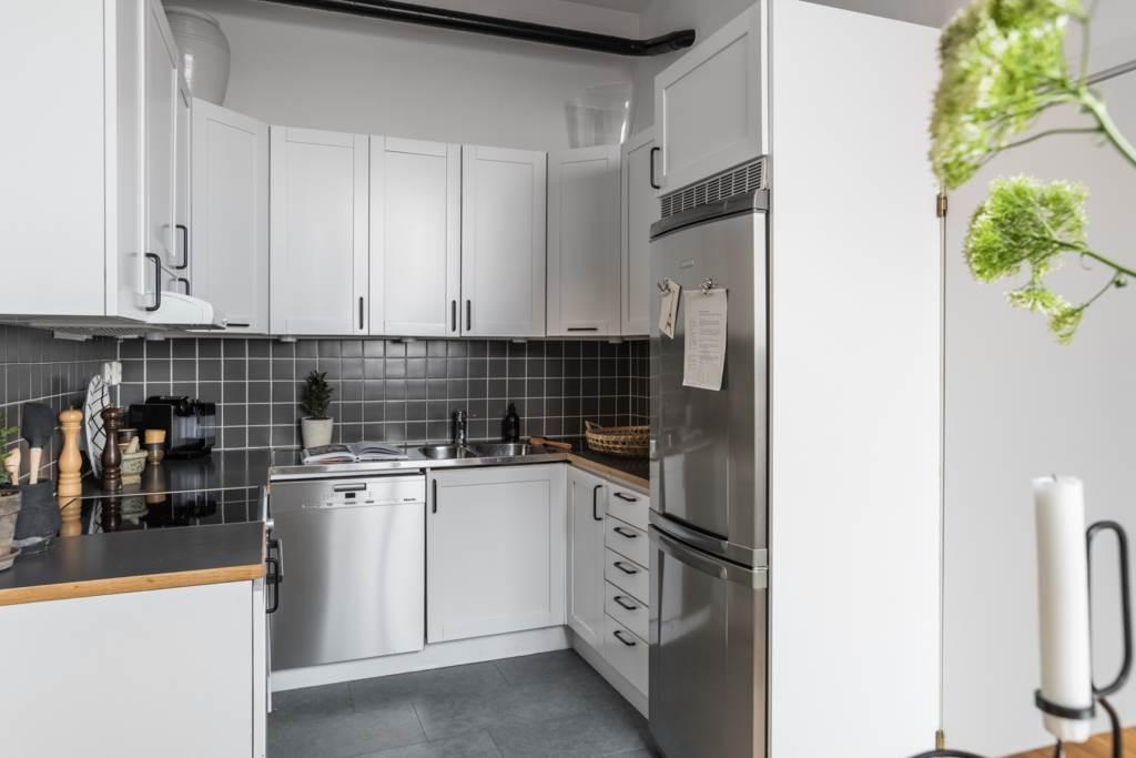 Lågupplöst Praktiskt och funktionell U-form med gott om förvaring