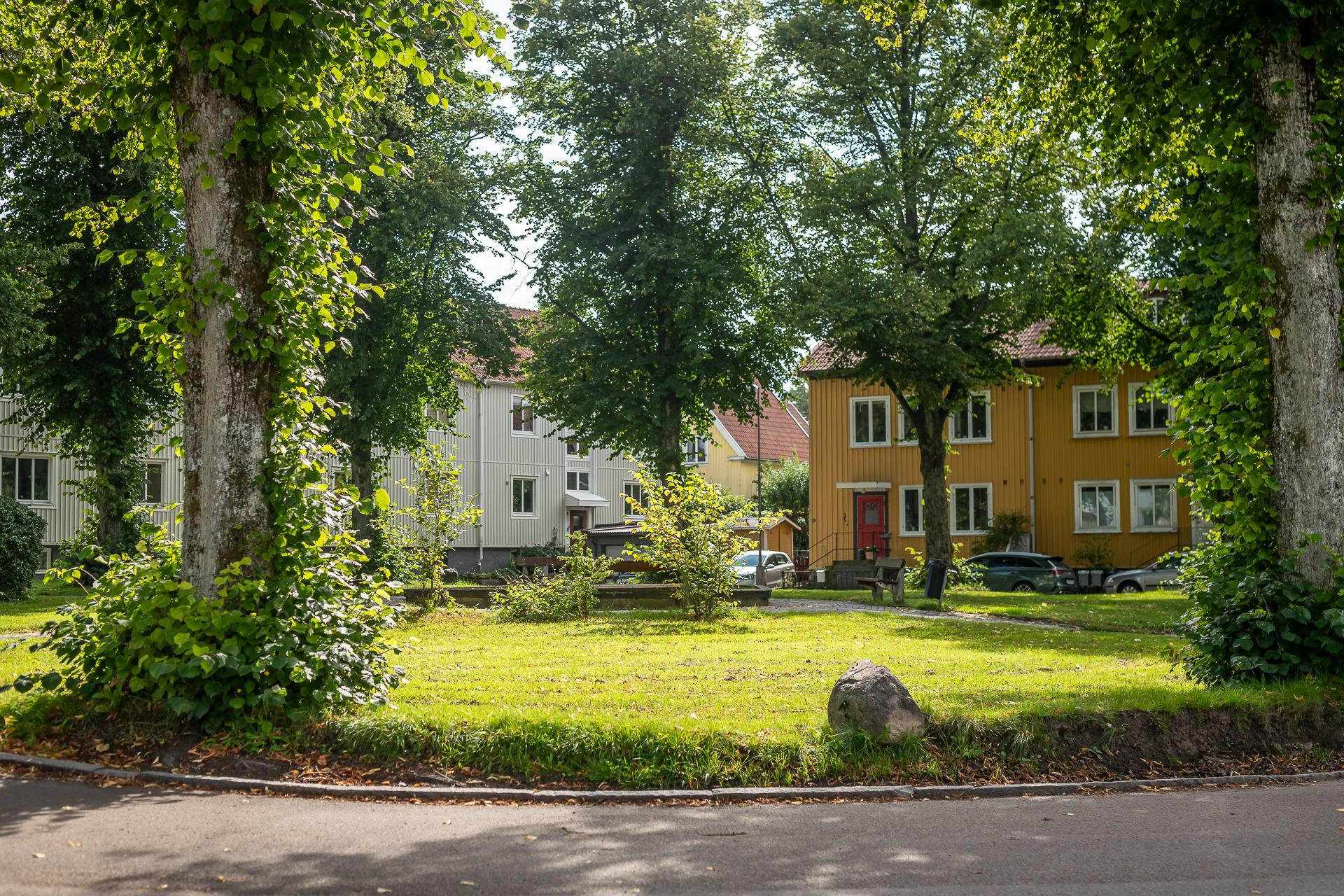 Mysiga Lagmansplatsen precis runt hörnet