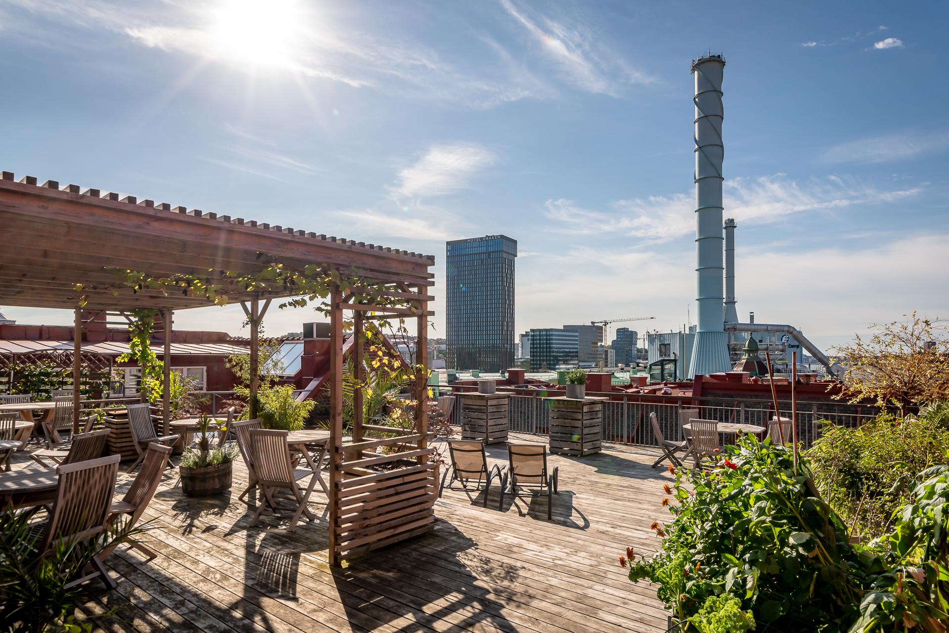 Göteborgs bästa takterrass skäms inte för sig