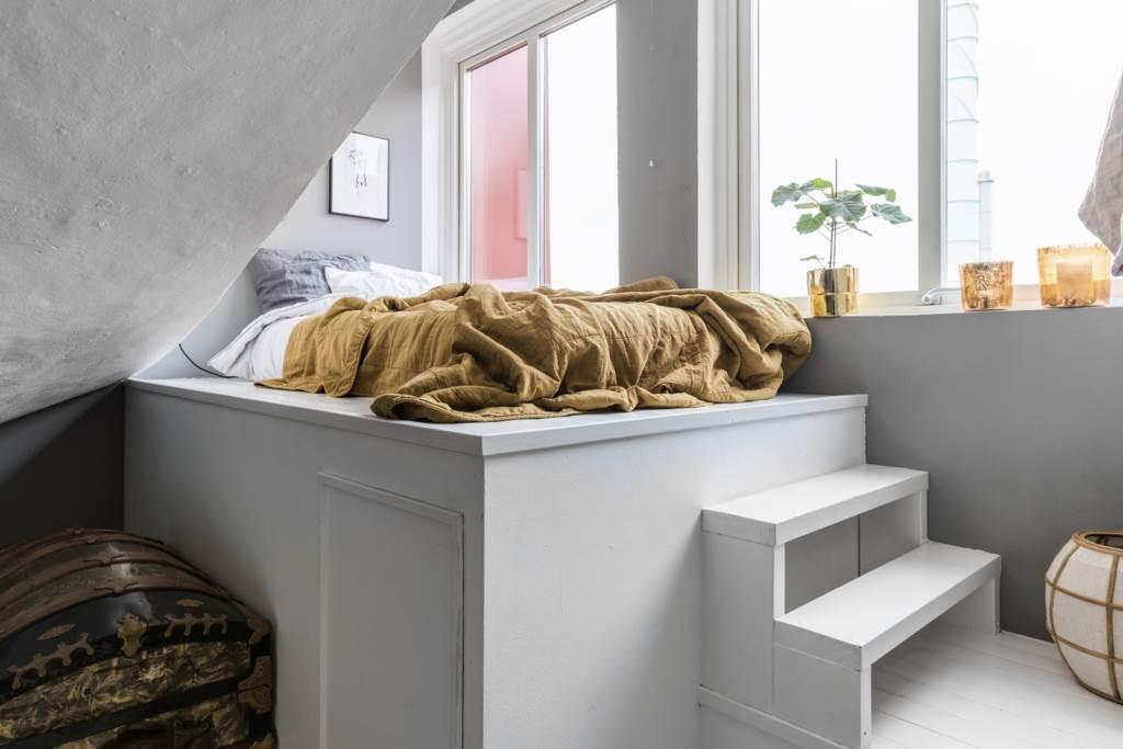 Lågupplöst Lägenhetens andra sovrum, perfekt som antingen gästrum, barnrum eller arbetsrum